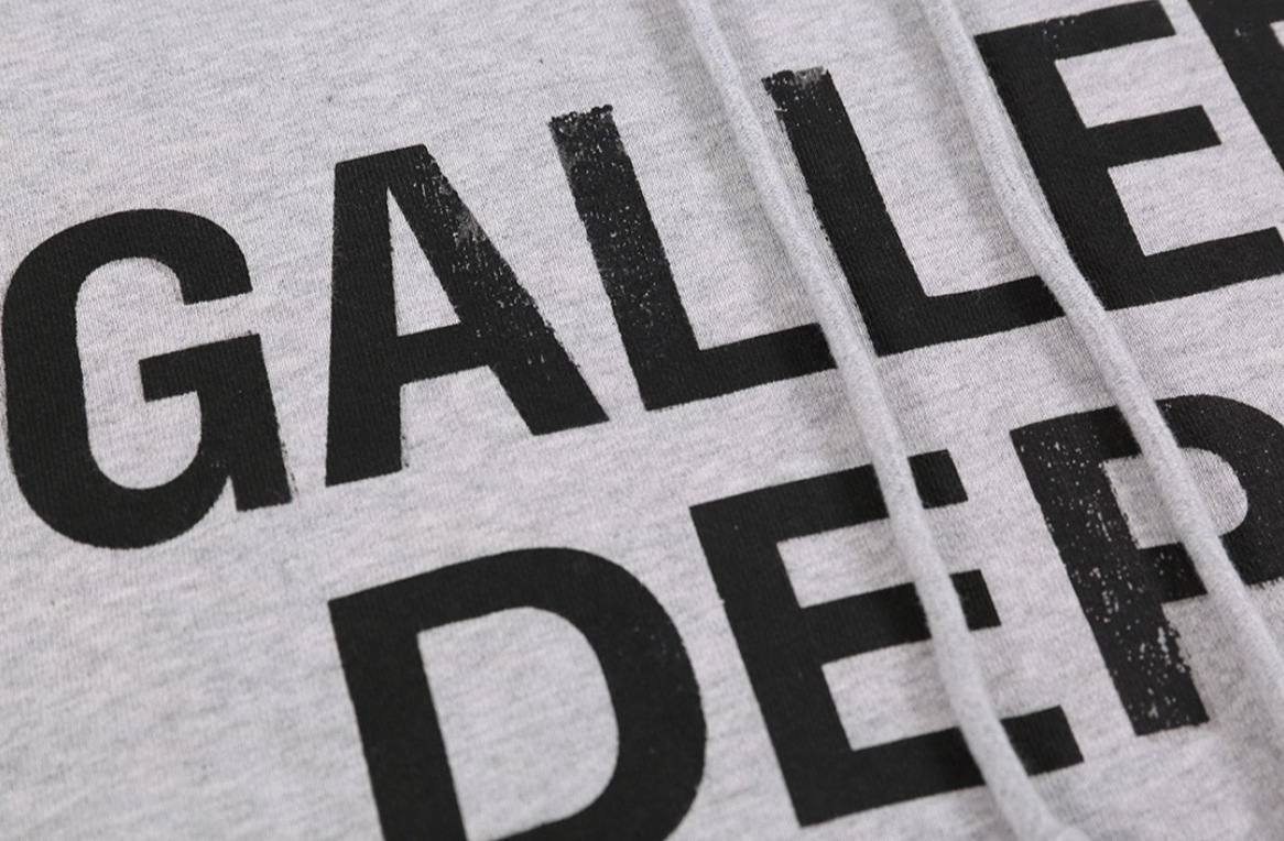 Gall*** dep* Hoodie Black/Grey