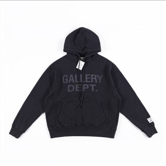 Gallery dept. Hoodie Black Grey