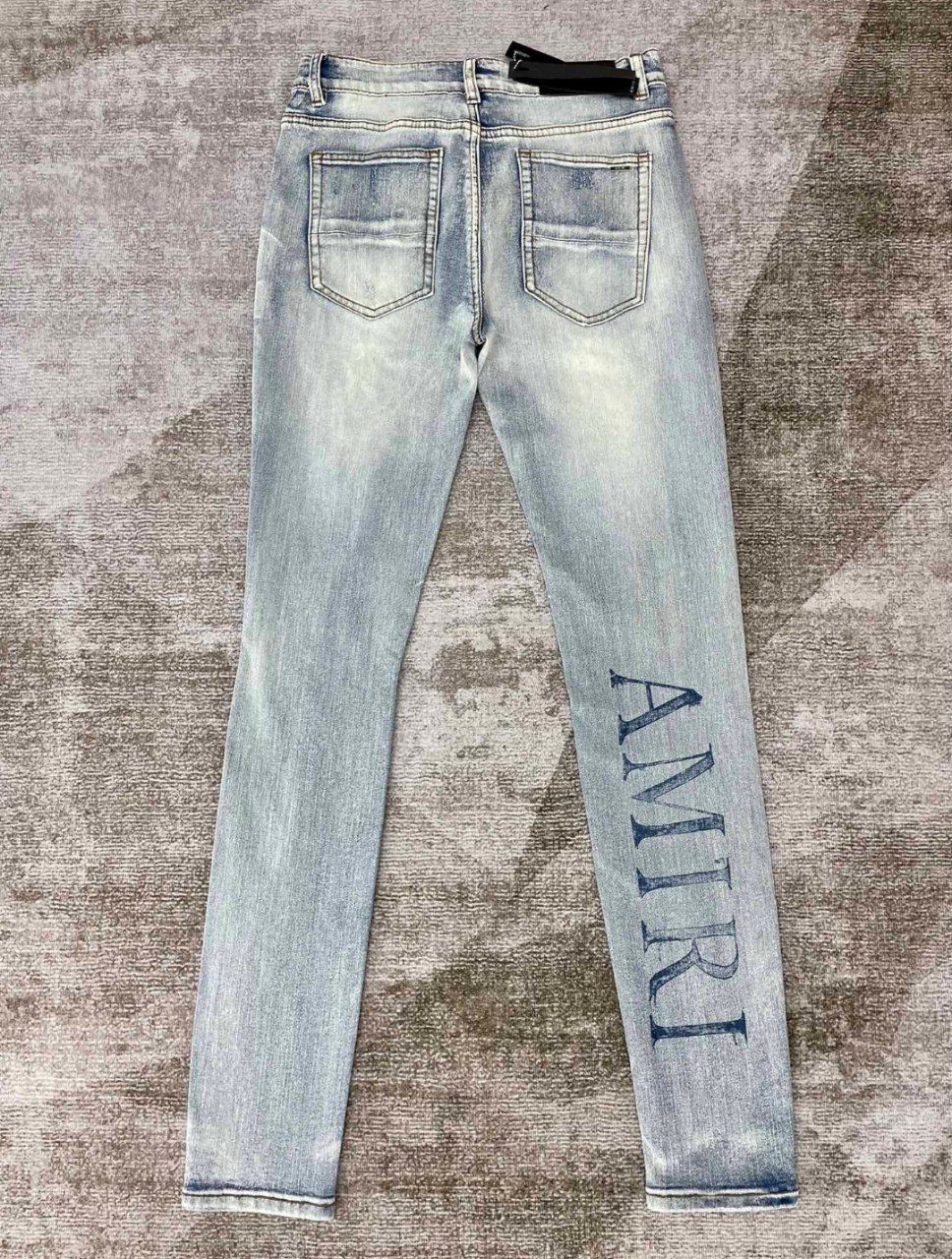 Am*** Jeans Ripped Logo