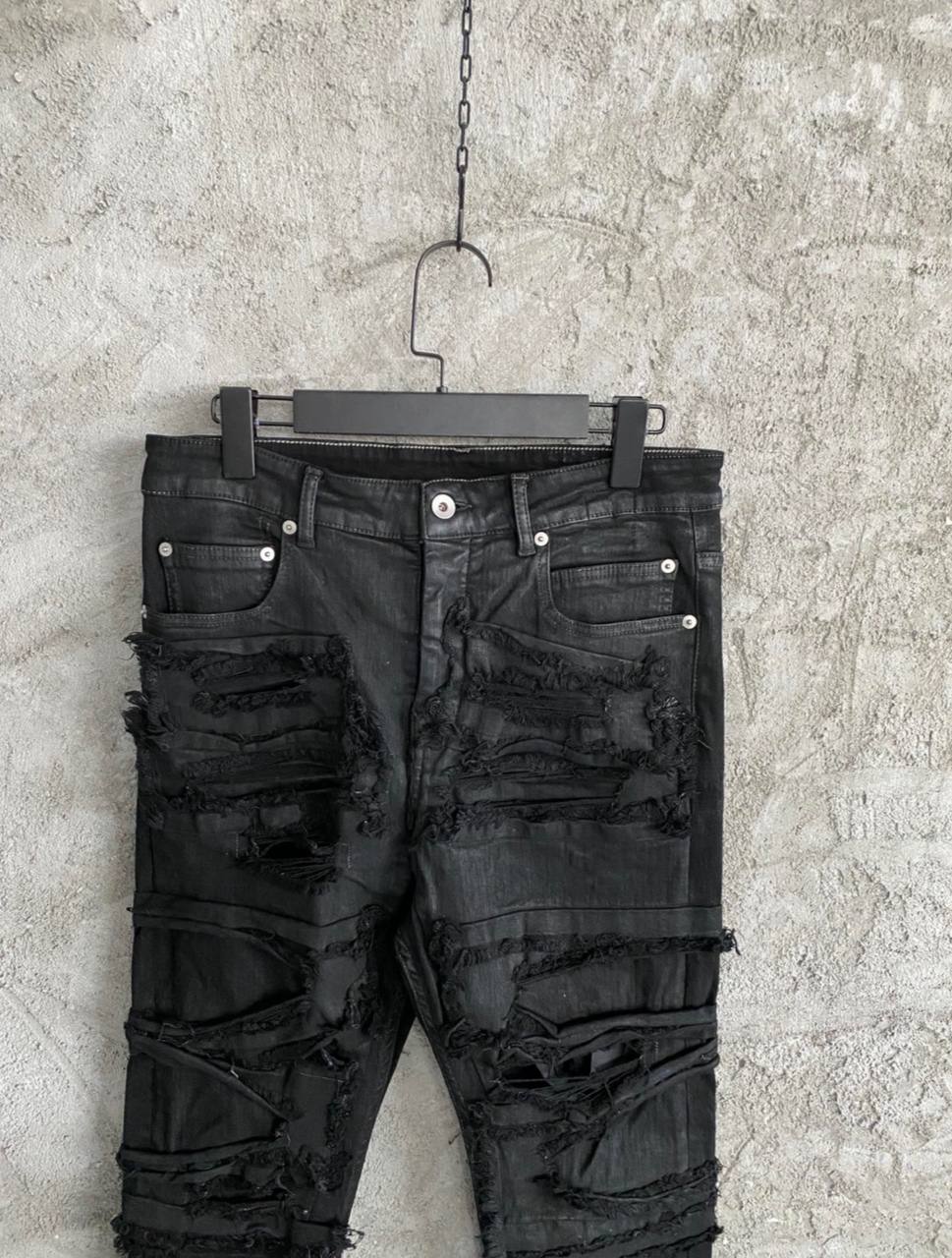 Ri** Ow**s Jeans Destroyed Black