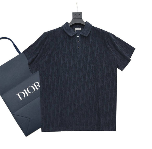 D1or Polo T-shirt oblique