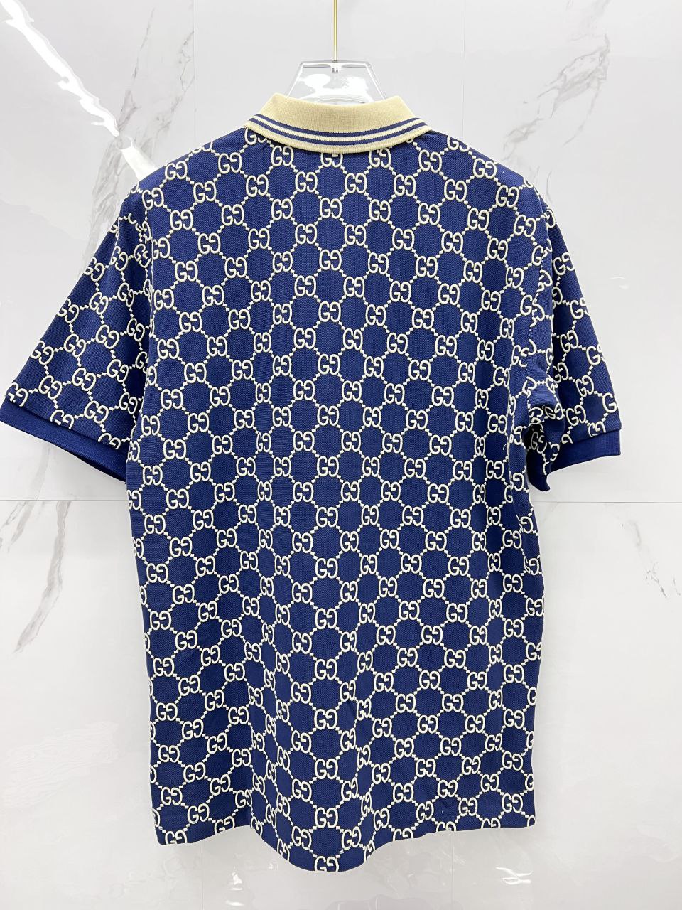 Guc** Polo T-Shirt blue