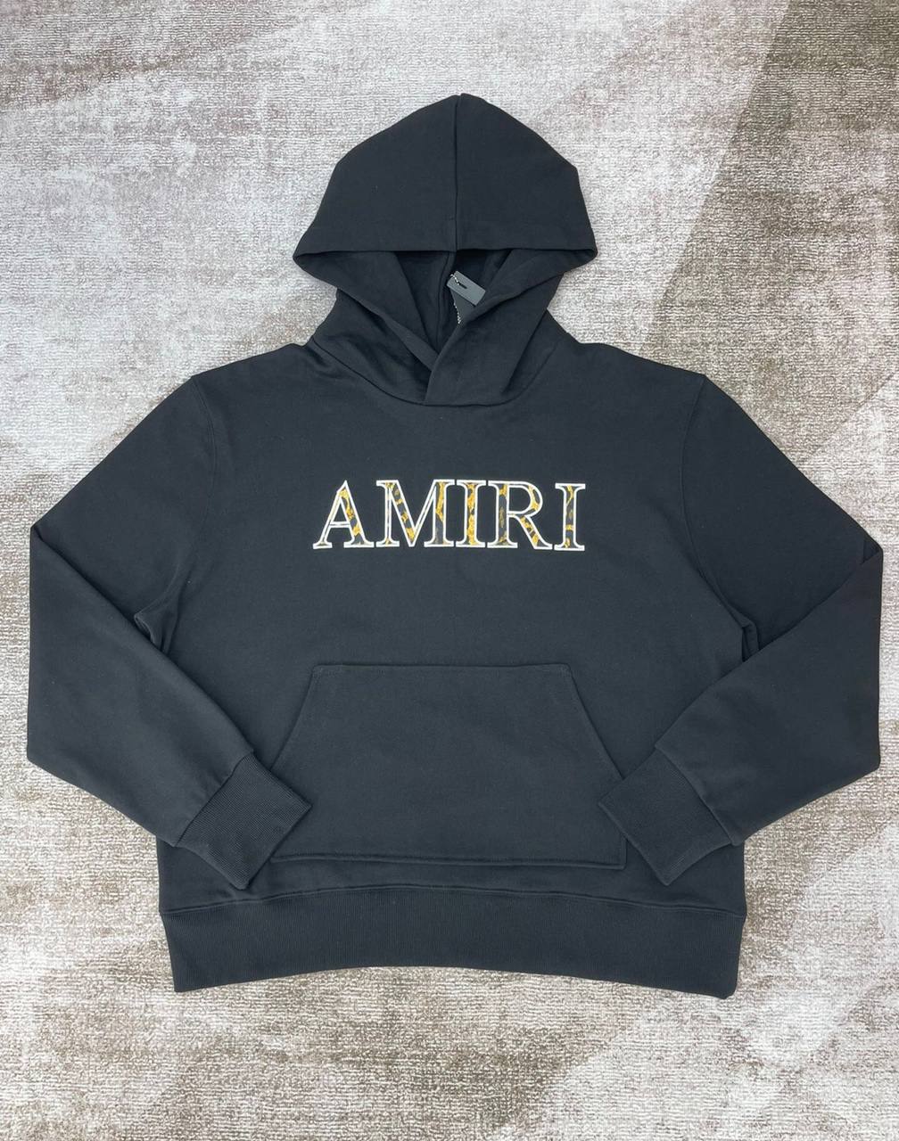 Am*** Hoodie Black/Blue