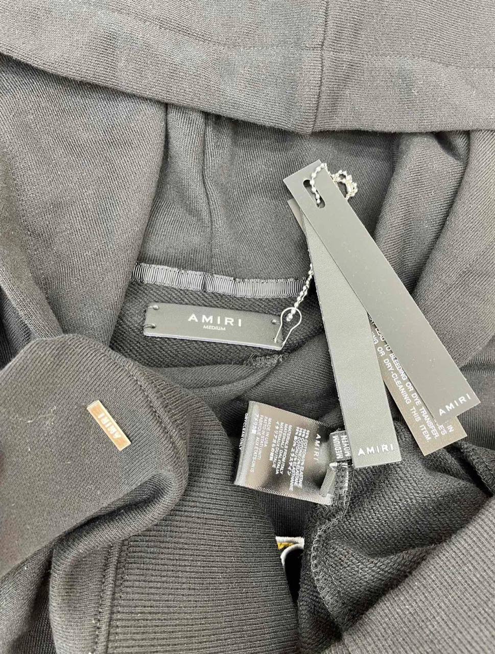 Am*** Hoodie Black/Blue