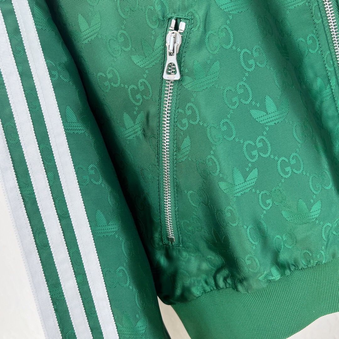 Gu**i x Adi*** Track jacket