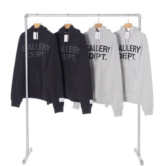Gall*** dep* Hoodie Black/Grey