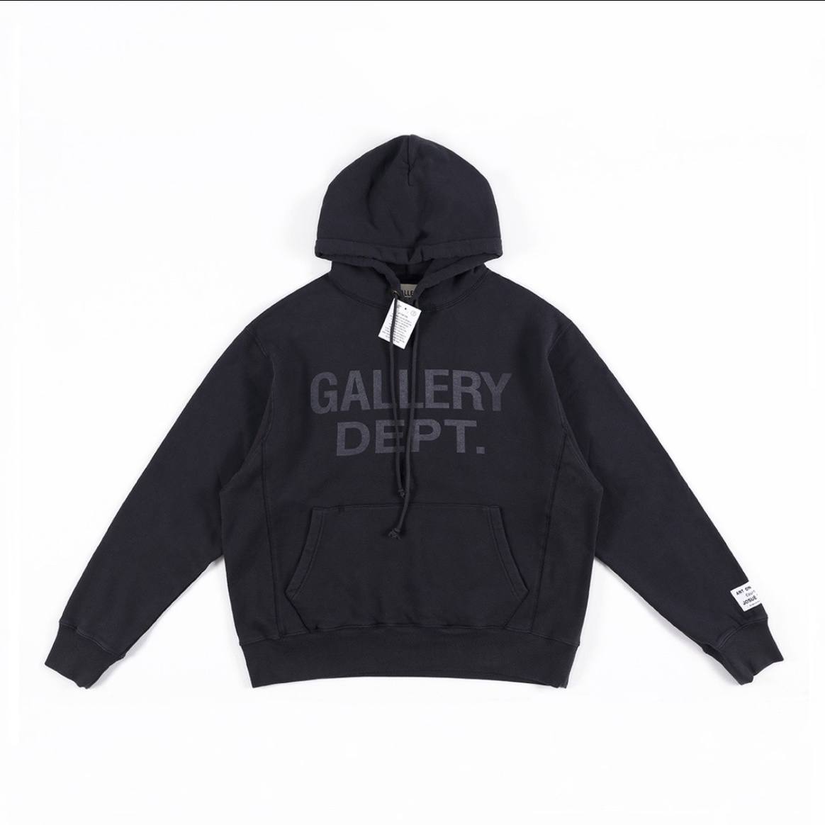 Gall*** dep* Hoodie Black/Grey