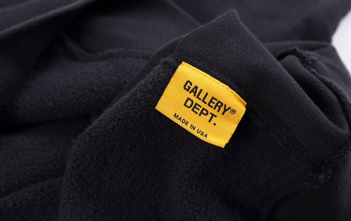 Gall*** dep* Hoodie Black/Grey
